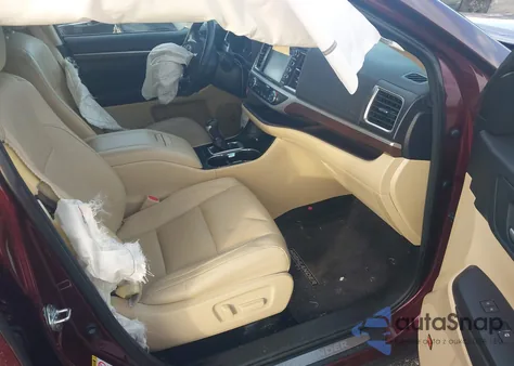 2016 Toyota Highlander Limited V6 from USA, damaged, VIN 5TDDKRFH8GS275555